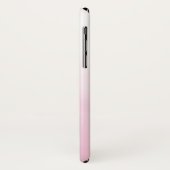 Blush Pink Waterverf Ombre gepersonaliseerd Case-Mate iPhone Case (Achterkant/links)