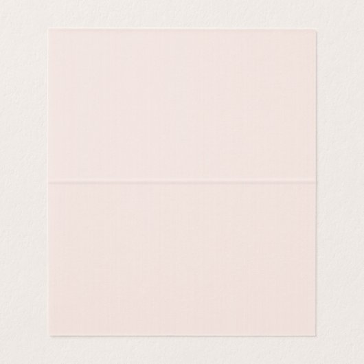 Blush Pink Waterverf Roos Eerste Heilige Communie Kaart (Binnenkant ongevouwen)