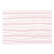 Blush Pink Waterverf Striped Patroon
