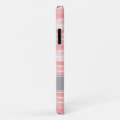 Blush Pink Waterverf Stripes Patroon Case-Mate iPhone Case (Achterkant/rechts)