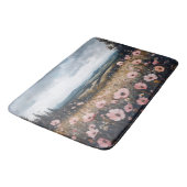 Blush Pink Wildflowers Landschap Badmat (Gekanteld)