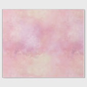 Blush Pink Yellow Tie kleurstof Cadeaupapier (Vlak)