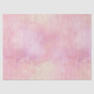 Blush Pink Yellow Tie kleurstof Tissuepapier