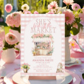 Blush Pink Ze is vers van de markt Bloemen Kaart