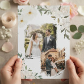 Blush pioen eucalyptus bruiloft uitnodiging