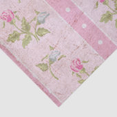 Blush pioen floral decoupage Tissue Paper Tissuepapier (Detail)