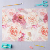  Blush pioen floral decoupage Tissue Paper Tissuepapier (Craft)