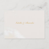 Blush Pioen & Goud Bourgondië Bloemen bruiloft Det Informatiekaartje (Achterkant)