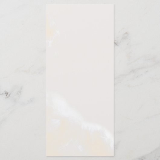 Blush Pioen & Goud Bourgondië Bloemen Bruiloft Menu (Achterkant)