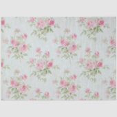  Blush pioenroos floral decoupage Tissuepapier (Voorkant)