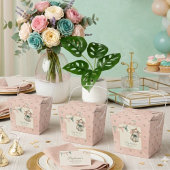 Blush Polka Dot Baby  Bedankdoosjes