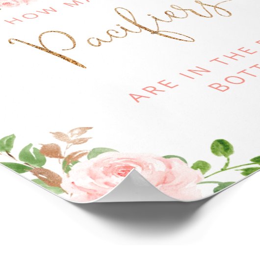 Blush pompoen voorspellen hoeveel pacifiers er nod poster (Hoek)