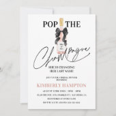 Blush Pop The Champagne Vrijgezellenfeest Kaart (Voorkant)