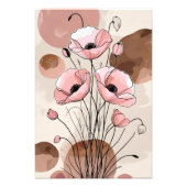 Blush Poppies Serenity Foto Afdruk (Voorkant)