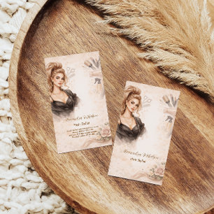 Blush Portrait Hair Studio Branding Visitekaartje