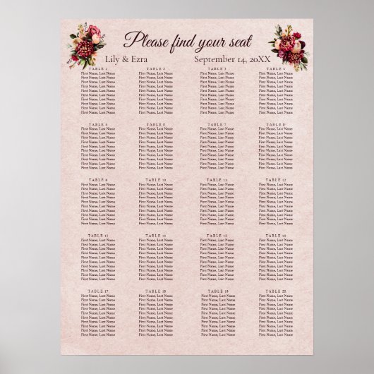 Blush Poster (Voorkant)