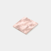 Blush Powder Skinny Naam Web Telefoon Vierkant Post-it® Notes (Schuin)