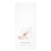 Blush Prijs roze hout Reclamekaart (Achterkant)