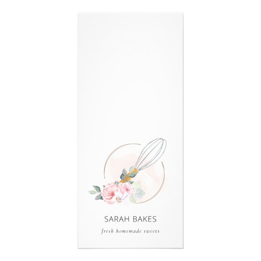 Blush Prijs roze hout Reclamekaart (Achterkant)