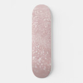 Blush Prinses Glitter #2 (Faux Glitter) #shiny Persoonlijk Skateboard (Voorkant)