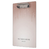 Blush Rain gepersonaliseerd Klembord (Links)