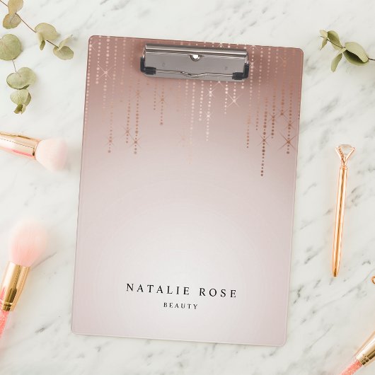 Blush Rain gepersonaliseerd Klembord