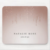 Blush Rain gepersonaliseerd Muismat (Voorkant)
