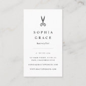 Blush Rain Haarstylist Visitekaartje (Achterkant)