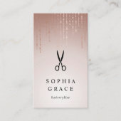 Blush Rain Haarstylist Visitekaartje (Voorkant)