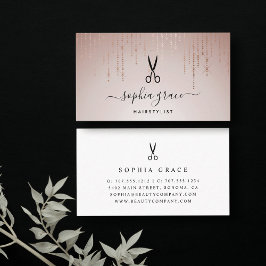 Blush Rain Haarstylist Visitekaartje