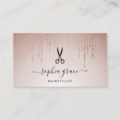 Blush Rain Haarstylist Visitekaartje (Voorkant)