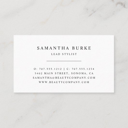 Blush Rain Loyalty Kaarten (Achterkant)