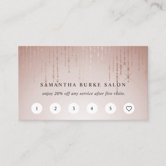 Blush Rain Loyalty Kaarten (Voorkant)