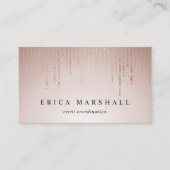 Blush Rain Visitekaartje (Voorkant)