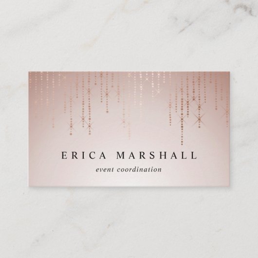 Blush Rain Visitekaartje (Voorkant)