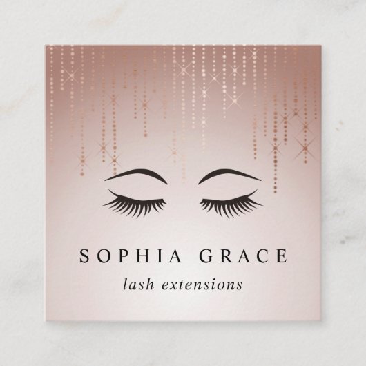 Blush Rijnas Vierkante Visitekaartje (Voorkant)