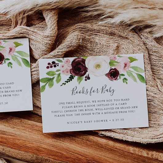 Blush Romance Boek Aanvraag Kaart