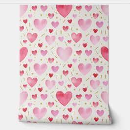 Blush Romance & Crimson Glans Behang