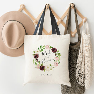 Blush Romance Maid of Honor Tote Bag