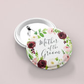 Blush Romance Matron of Honor Ronde Button 5,7 Cm