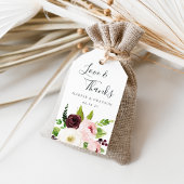 Blush Romance Weddenschap Cadeaulabel