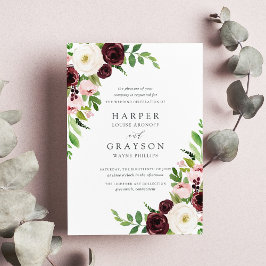 Blush Romance Weddenschap Kaart