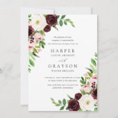 Blush Romance Weddenschap Kaart (Voorkant)