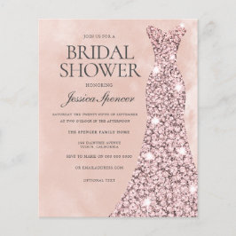 Blush Roos Dress Gold Vrijgezellenfeest budget uit