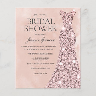 Blush Roos Dress Gold Vrijgezellenfeest budget uit