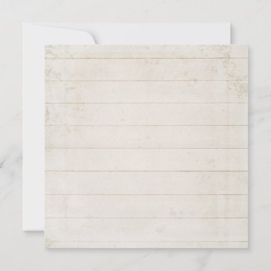 Blush Roos Floral Gold Modern Typography Script Kaart (Achterkant)