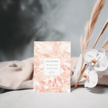 Blush Roos Gemstone Save the Date