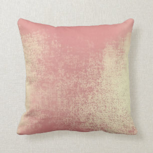 Blush Roos Gold Coral Ombre Abstract Minimale Deeg Kussen