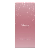 Blush Roos Gold Star Lights - Menu (Voorkant)