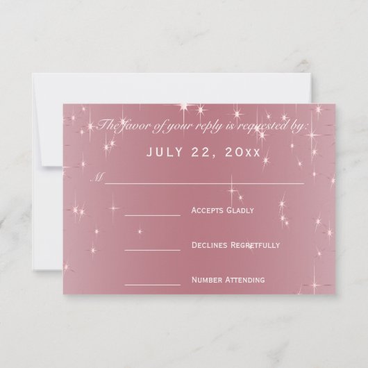 Blush Roos Gold Star Lights - RSVP (Achterkant)